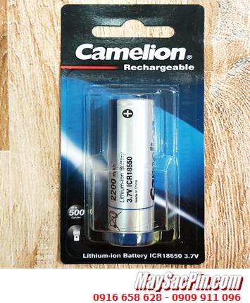 Pin Camelion ICR18650; Pin sạc 18650 lithium Li-ion 3.7v Camelion ICR18650 2200mAh chính hãng